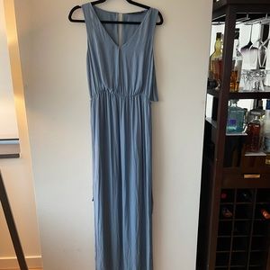 Powder blue maxi dress